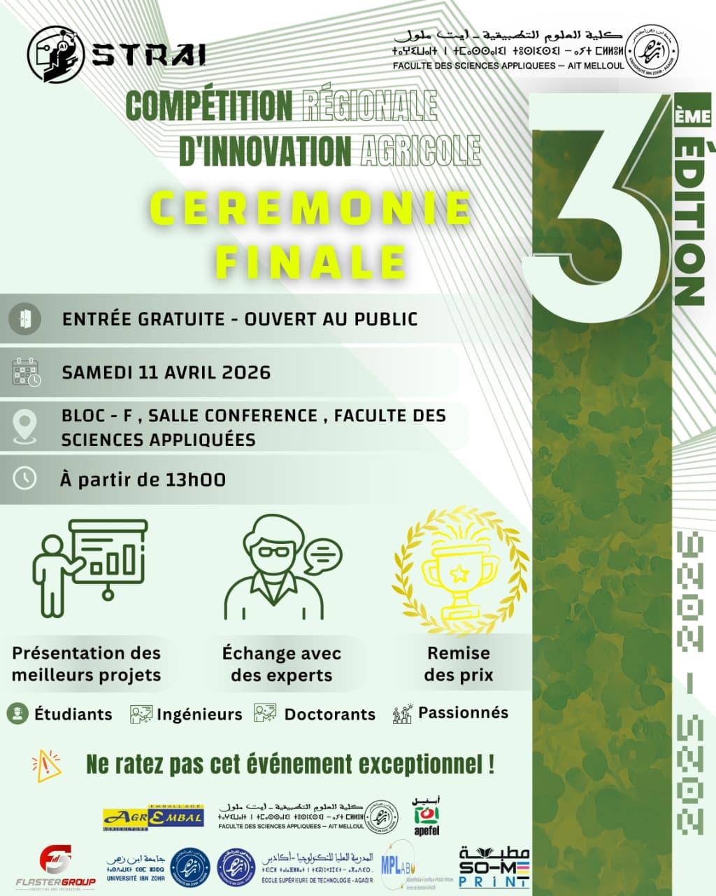 3eme édition CRI'26: Discours de clôture APEFEL 